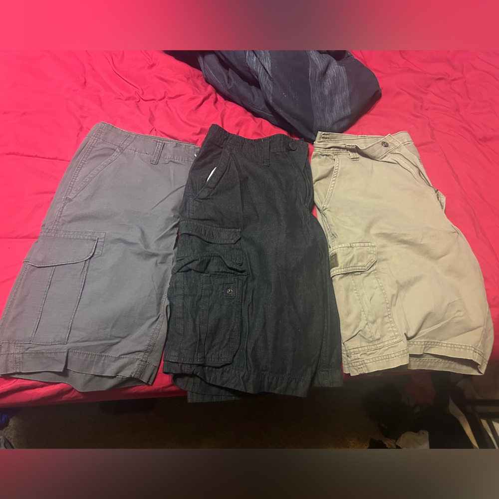 Three pairs of men’s shorts NWOT